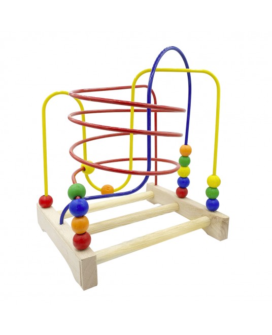 Big Intelligence Coordination Beaded Spiral Toy