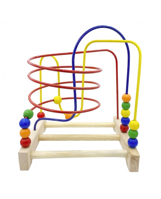 Big Intelligence Coordination Beaded Spiral Toy