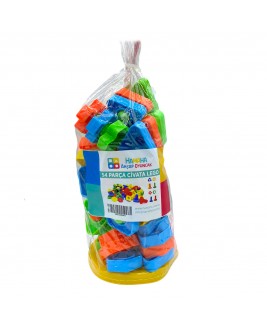 Hamaha Educational Wooden Toy 54 Piece Bolt Nut Block Set
