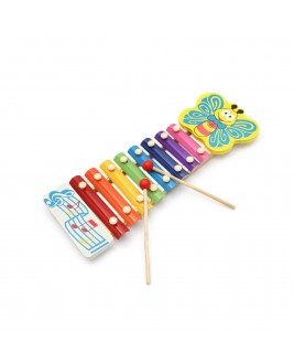 Hamaha Educational Wooden Toy 8 Key Figured Xylophone