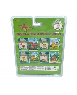 Hamaha Educational Wooden Toy Dinosaurs Theme Coloring Book With Magic Water Pen