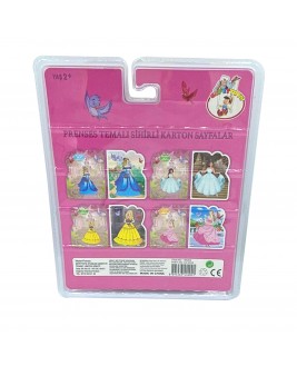 Hamaha Educational Wooden Toy Princess Themed Magic Water Pen Coloring Book