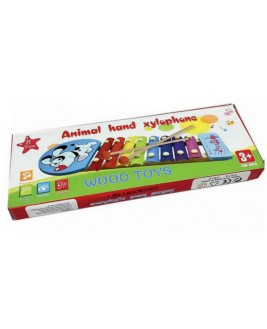 Hamaha Educational Wooden Toy Animal Xylophone