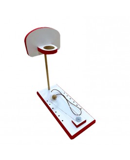 Hamaha Educational Wooden Toy Super Mini Basketball Playset