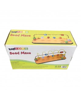 Hamaha Educational Wooden Toy Bead Maze Game