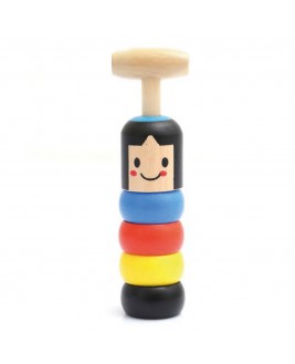 Hamaha Educational Wooden Toy Magic Tower Man - Magic Tower Man
