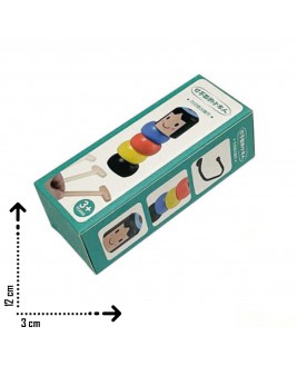 Hamaha Educational Wooden Toy Magic Tower Man - Magic Tower Man