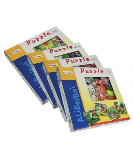 Hamaha Educational Wooden Toy Alibebei Puzzle