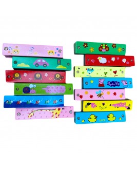 Hamaha Educational Wooden Toy Wooden Harmonica