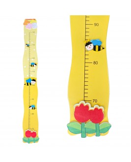 Hamaha Educational Wooden Toy Bee Pattern Size Ruler