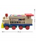 Hamaha Educational Wooden Toy Large Size Geometric Shaped Trolley Train