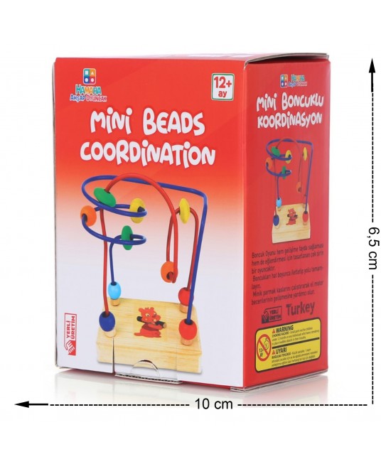 Hamaha Educational Wooden Toy Mini Beads Coordination